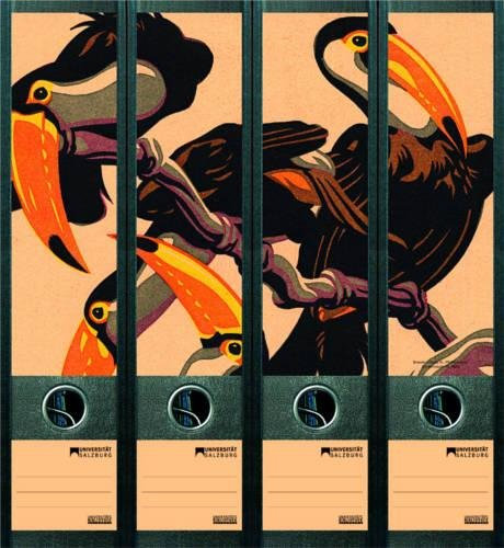 File Art AJUSB04 Design Etiketten Ordnerrückenschilder