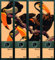 File Art AJUSB04 Design Etiketten Ordnerrückenschilder
