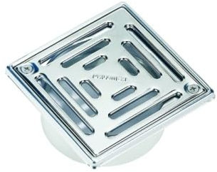 Dallmer – Test VN 15 Seite des Gitters verstellbar Drüse 150 x 150 mm 500 397