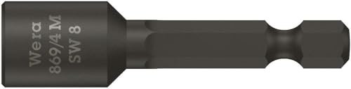 Wera 869/4 SB Nutsetter (Magnetic), 1/4 drive, 8x50mm, 05073503001 , Black