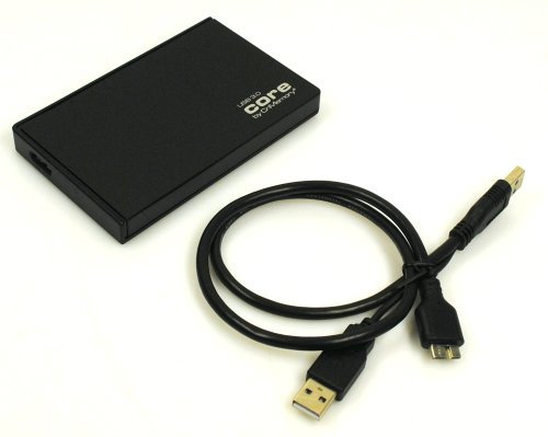 Chips & More 63070 USB 3.0 6,4cm (2.5 Zoll) Externes SATA HDD Gehäuse Core by CnMemory