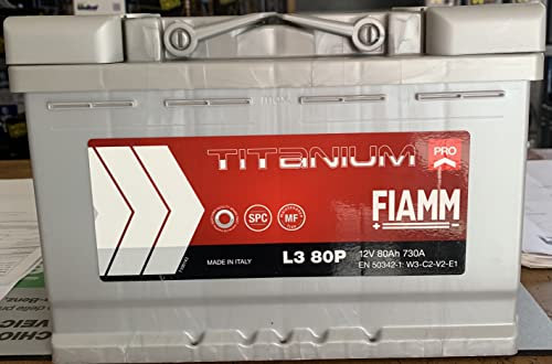 Batteria Auto Fiamm L380P 80 Ah 730A 12V