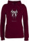 Pullover Damen Hoodie Frauen - Geschenk für Hundebesitzer - Doberman - L - Burgundrot - Kapuzenpullover hundepullover sprüchen Hund Kapuzenpulli Hunde haustierhoodie Pulli hundesprüchen