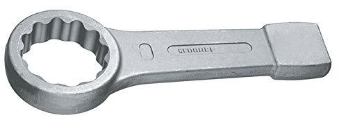 GEDORE Schlag-Ringschlüssel 120 mm, Hochpräzise Schlüsselweite, Robust für Industrie & Handwerk, Made in Germany - 120mm