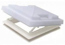 400 X 400 ROOF LIGHT REPLACEMENT FROSTED DOME BEIGE
