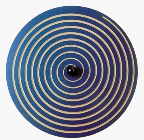 Unbekannt Wandkreisel I Spirale blau aus MDF-Holz!