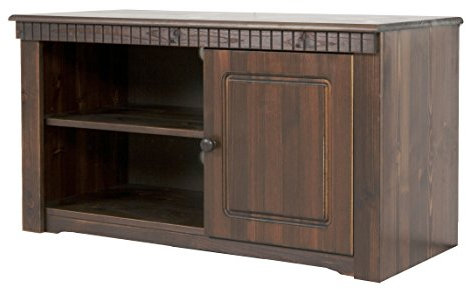 clever-moebel TV-Schrank im Landhausstil, aus Kiefernholz kolonialfarben