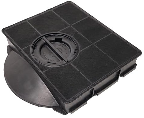 Wpro CHF303 Filter für Dunstabzugshaube, Kohle, Typ 303, quadratisch mit Kappe, für Whirlpool AKR769 / AKR770 / AKR771 / AKR772