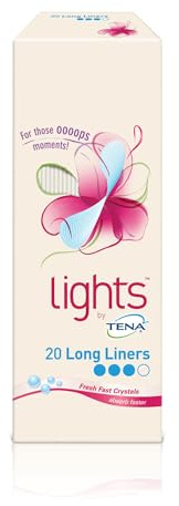 Tena Lights Long Liner - Pack of 20 (Incontinence Pads)