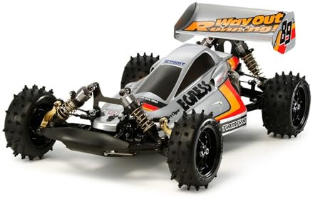 Tamiya 58583 1:10 RC Egress (2013) 4WD LWA 1989 - ferngesteuertes Auto, RC Fahrzeug, Modellbau, Bausatz zum Zusammenbauen, Hobby, Basteln