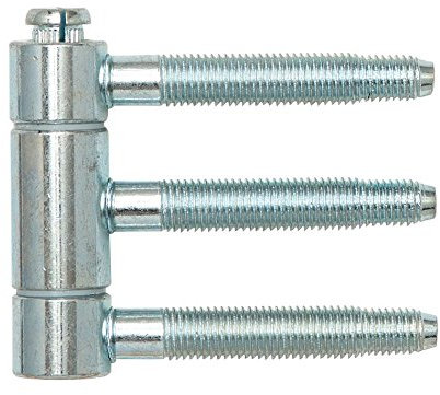 SFS INTEC Steckband 3-tlg. für gefälzte Holztüren, ø 18 mm, Höhe 61 mm, verzinkt