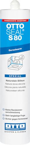 OTTOSEAL S 80 Geruchsarmes Naturstein-Silikon 310 ml Kartusche C67 anthrazit