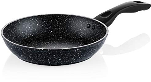 Westinghouse Sarten Antiadherente - 24 cm Sartén Inducción Vitroceramica - Mármol Negro
