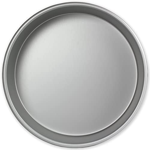 PME Runde Backform aus eloxiertem Aluminium, 254 x 51 mm, 25.4 cm, Silber