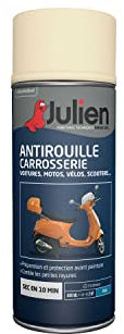 Julien Peinture Aérosol Antirouille pour Carrosserie - Voitures et 2 roues - Incolore Mat 400ml