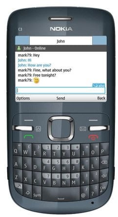 Nokia C3-00 Symbian SIM Free Smartphone