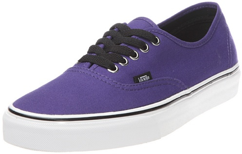 Vans Authentic, Baskets Mode Mixte Adulte - Violet (Dark Purple/Tru), 40 EU (7.5)