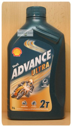 SHELL Motoröl Öl ADVANCE ULTRA 2T 2-TAKT JASO FD API TC ISO EGD - 1L 1 Liter