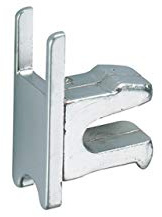 Hettich MB-Endplatte SideLine 97 76480 Metall, verchromt