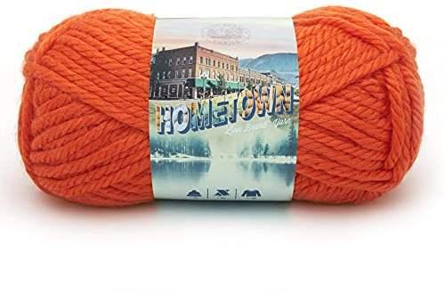 Lion Brand Yarn Company 1-Piece Hometown USA Yarn, Syracuse Orange