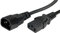 ROLINE 1m IEC320 C14 - IEC320 C13 cavo di alimentazione Nero Accoppiatore C14 Accoppiatore C13
