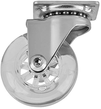 SOTECH Möbelrolle SWIFT transparent Ø 50 mm ohne Feststeller
