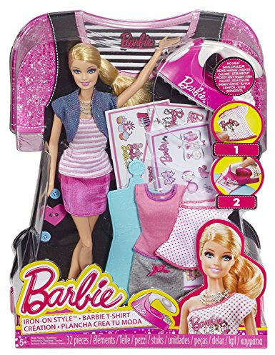 Barbie - Iron-On Style, Plancha CREA tu Moda (Mattel BDB32)