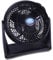 Prem-I-Air Black 8 Inch (20 cm) Powerful Cold Air Cooling High Velocity Floor or Wall Mountable Air Circulator Fan with 3 Airflow Speed Settings, Quiet Operation For Use in Homes and Offices