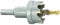 Starrett Tungsten Carbide Tipped Hole Saw - SM35 Sheet Metal Cutter With Arbor & Pilot Drill Bit - For Drilling Stainless Steel Aluminum Alloy - 35 mm