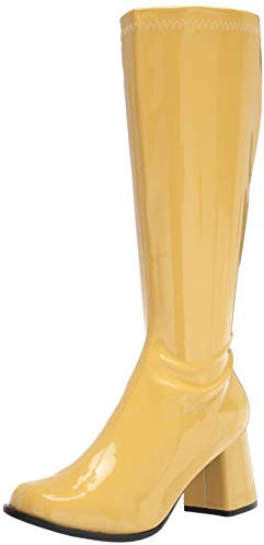 Ellie Shoes Damen Kniehohe Mode-Stiefel, gelb, 40 EU
