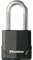 MASTER LOCK M515EURDLH Excell Vorhängeshloss 64mm mit Vinyl-Besichtung - Bügel 38mm
