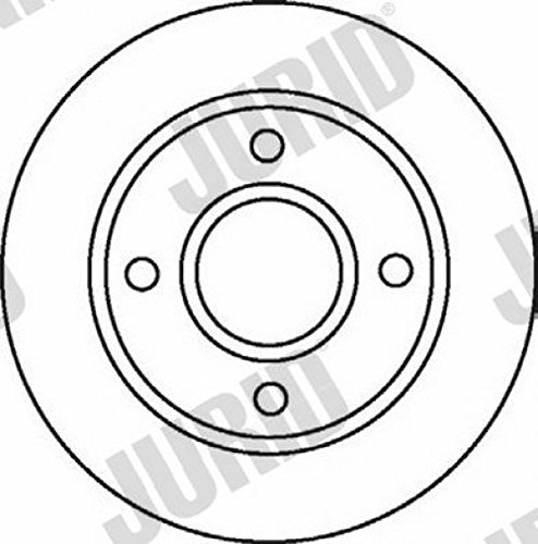 Jurid 562078JC NONOX Bremsscheibe - (Paar)