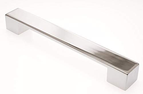 Küchengriff Chrom glänzend Möbelgriff BA 160 mm Schrankgriff Türgriff *626-04