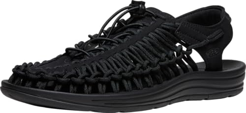KEEN Herren Uneek Sport Sandalen, Schwarz, 40.5 EU