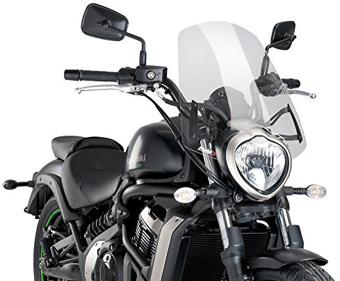 Puig Touring Windscreen (CLEAR) For 15-22 KAWASAKI EN650SA