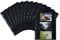 HERMA Photo Pockets for Ring Binder Albums, Acid Free, 13 x 9 cm Landscape Format, 60 Pockets, Black