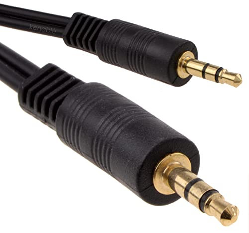 3,5 mm Stereo Klinkenstecker Zum Klinkenstecker Audio Kabel Anschlusskabel Vergoldeten 15 m [15 Meter/15m]