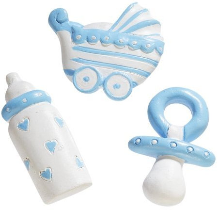 CREApop® Baby-Streuteile Boy, 3-fach sort. ca. 3 cm