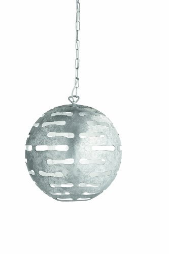 Massive Pendelleuchte Jenkins, Aluminium, 60W metallic 34,5 x 33,0 x 33,0 cm