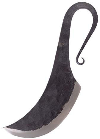 Gebrauchsmesser, groß, mit Lederscheide