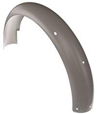 MZA Kotflügel hinten, Grau pulverbeschichtet - Simson S50, S51, S70