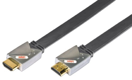Labgear HDM 3F Flat HDMI Lead 3m