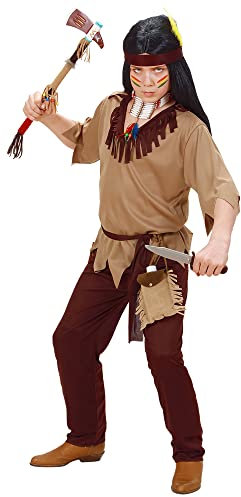 W WIDMANN MILANO Party Fashion - Costume enfant indien, Far West, chef, déguisements de carnaval