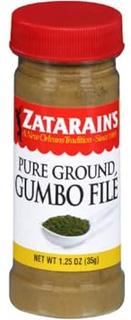 Zatarains Pure Ground Gumbo File 35g Tub