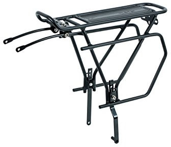 ZEFAL Raider R70 Porte Bagage Arrière Tout en Aluminium-Adaptable Aux Différents Types De Vélo Mixte Adulte, Noir, 340 x 165 mm