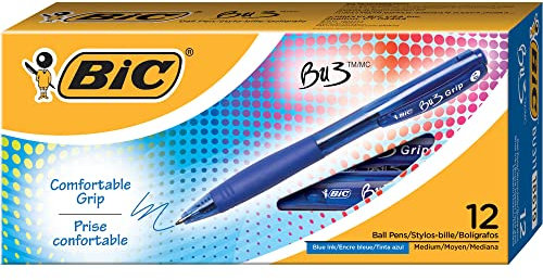 Bic Bolígrafos retráctiles (BU311BE), color azul