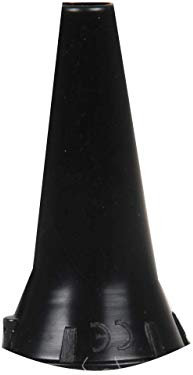 GIMA - Mini Einweg-Ohrenspekulum, Ø 4 mm, Schwarze Farbe, Latexfrei, Packung mit 250 Stücken