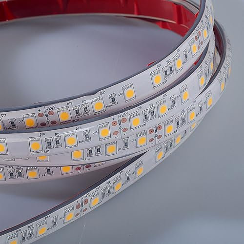 Mextronic LED-Strip wasserdicht (IP67) Led-Streifen (2700k) 72W, 500cm, 24V