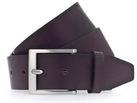Vanzetti Leder Gürtel 40mm Leather Belt W80 Dark Brown dunkelbraun