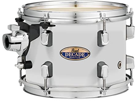 Pearl Drum Set Rack Tom, weiß satiniert (DMP1007T/C229)